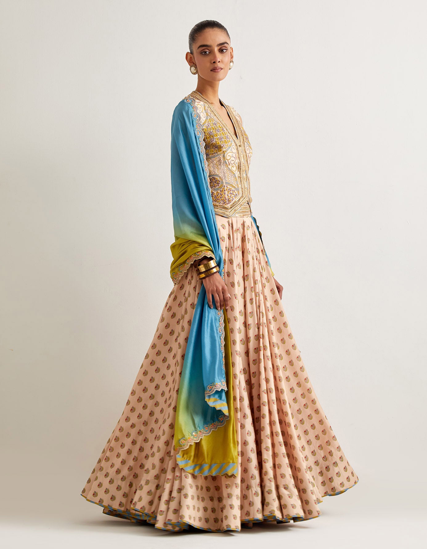 The Noor bagh Skirt Set