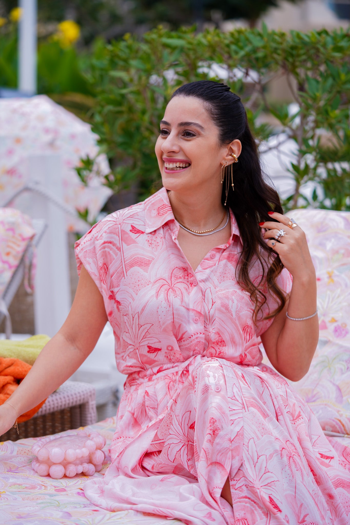 Minorca Dragon Fly Skirt Dress