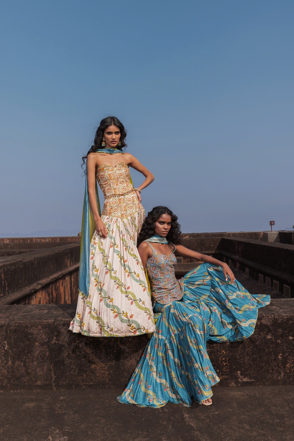 Corset and Skirt Set