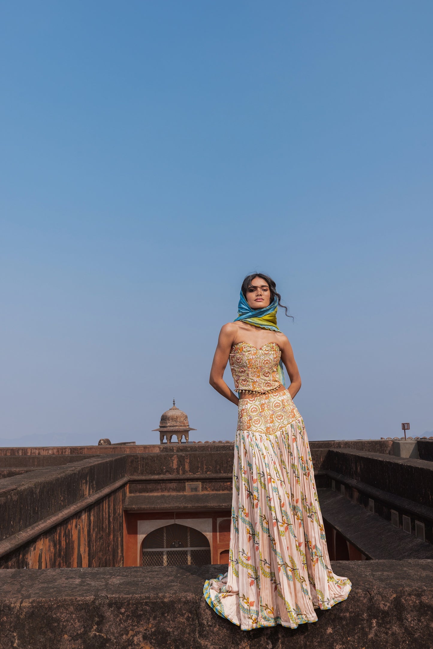 Corset and Skirt Set