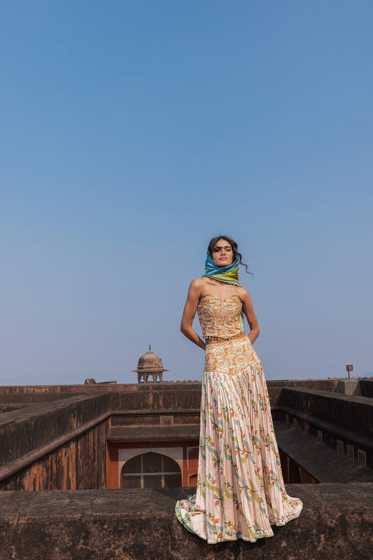 Corset and Skirt Set