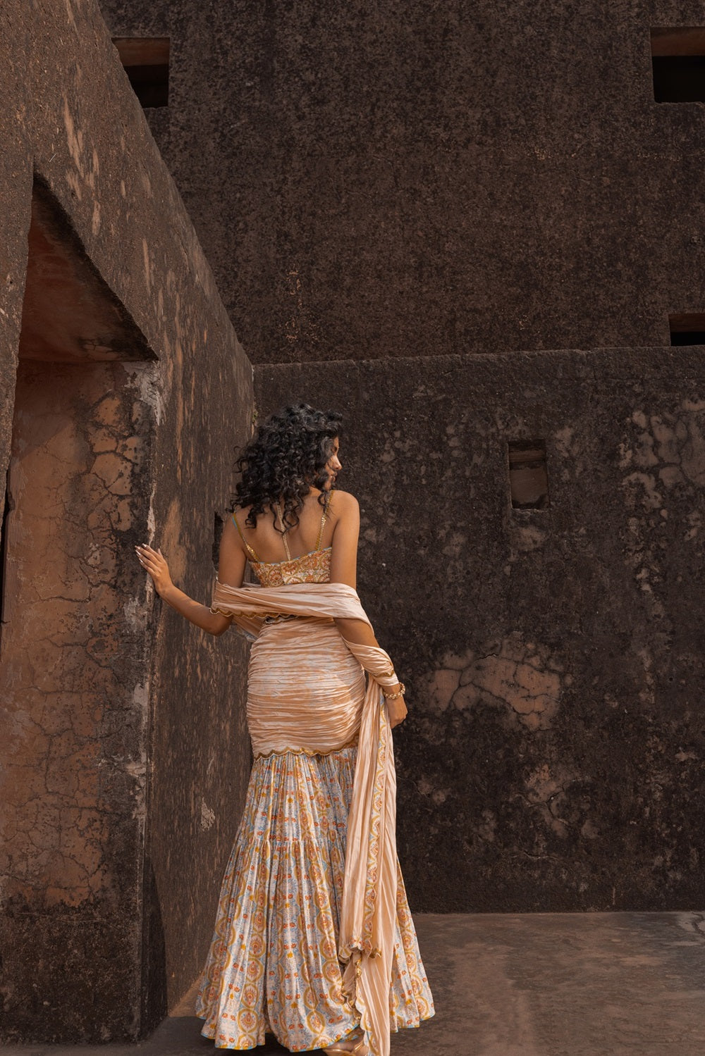 Noor Gharara Saree Set