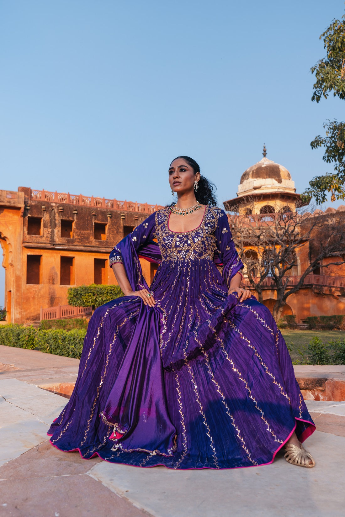 Classic Anarkali Set