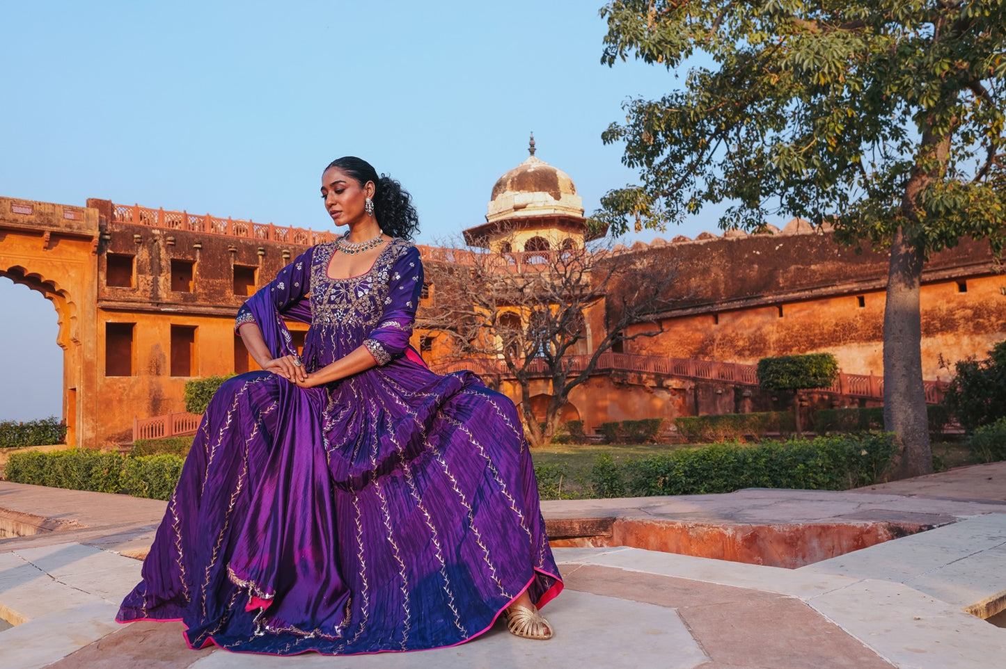 Classic Anarkali Set
