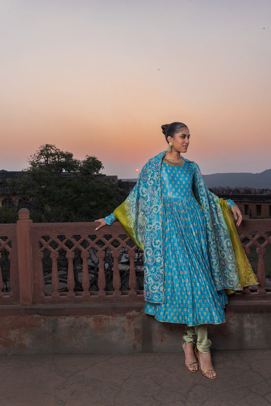 Regal Noor Anarkali set