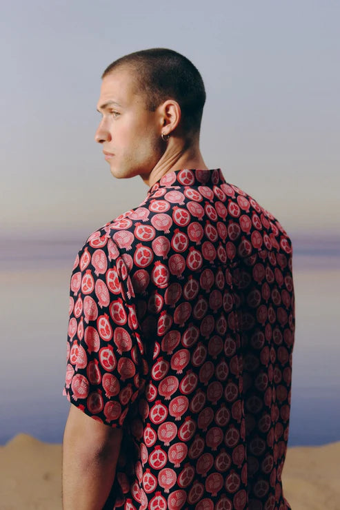 Pomegranate Printed Shirt