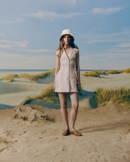 Linen Halter neck Dress
