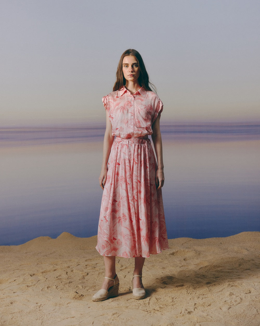 Minorca Dragon Fly Skirt Dress