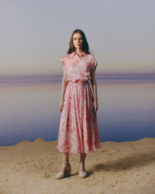 Minorca Dragon Fly Skirt Dress
