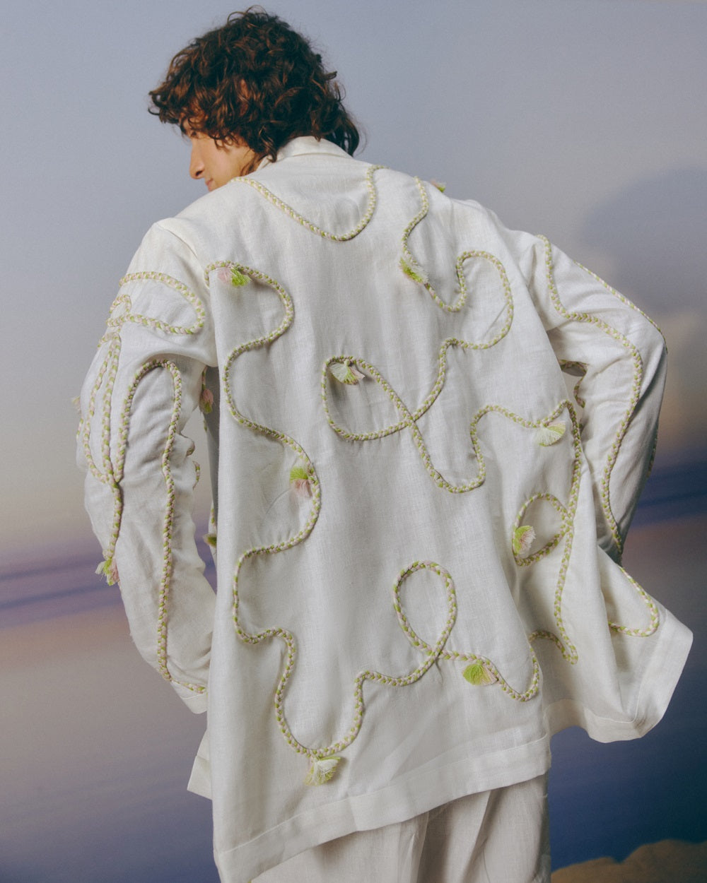 Linen Jacket Set