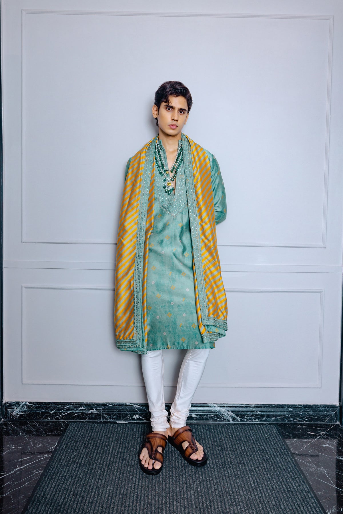 Sage Green Kurta Set