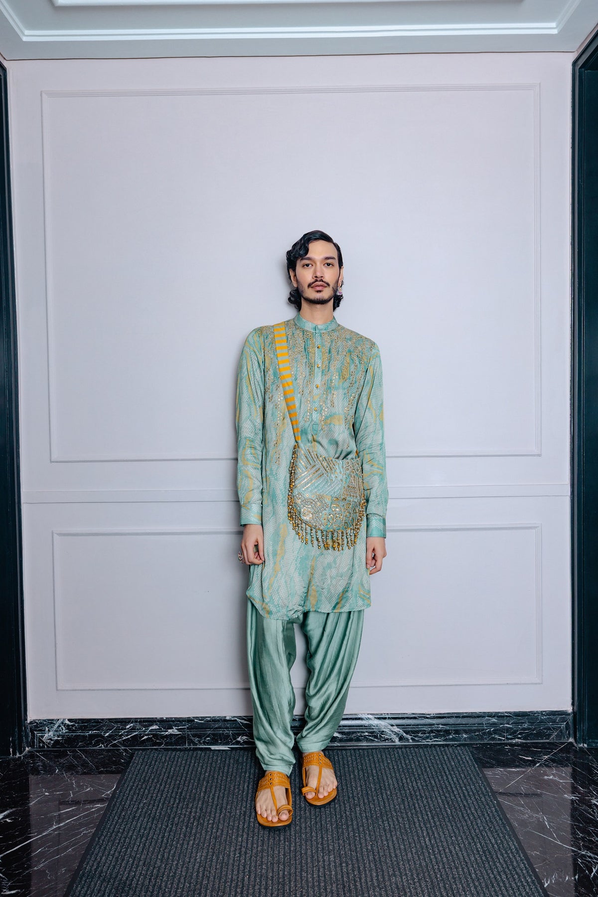 Sage Green Kurta Set