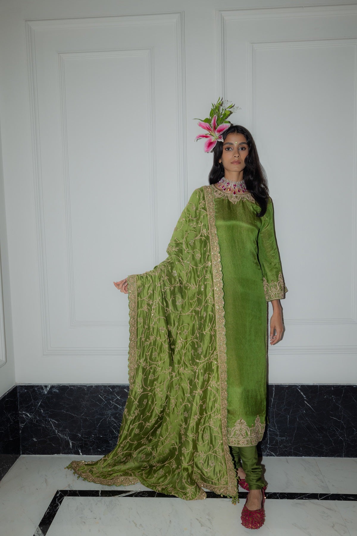 Kachha Aam Kurta set