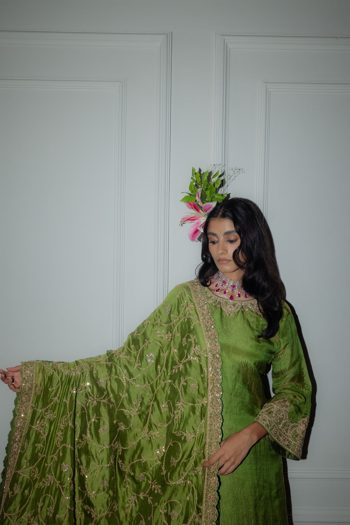 Kachha Aam Kurta set