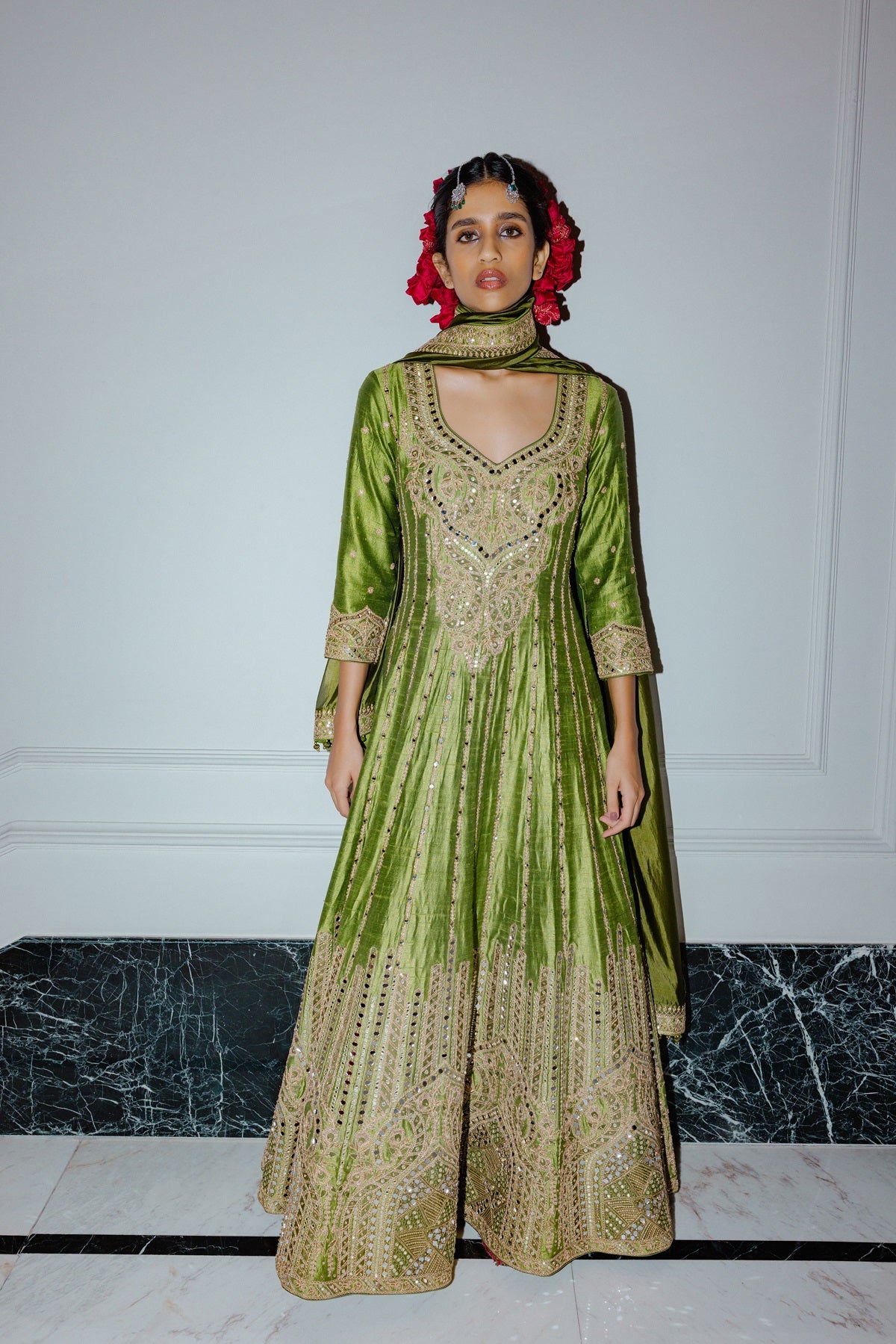 The Classic Anarkali set