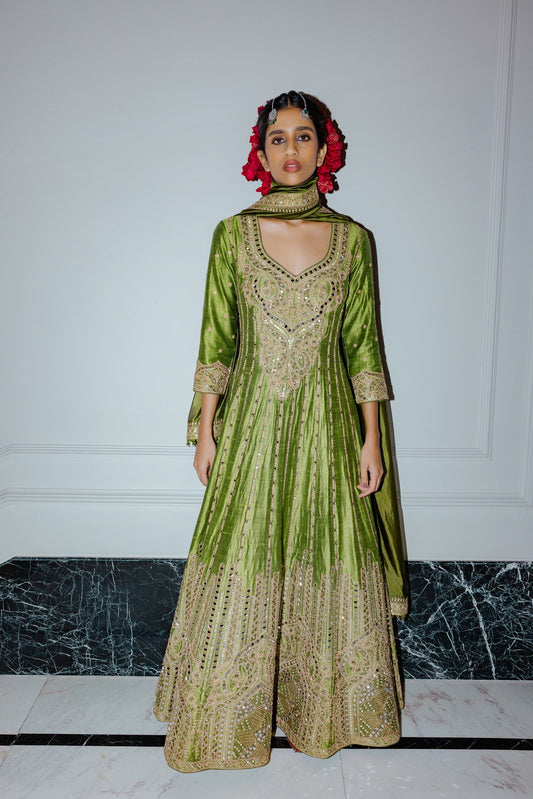 The Classic Anarkali set