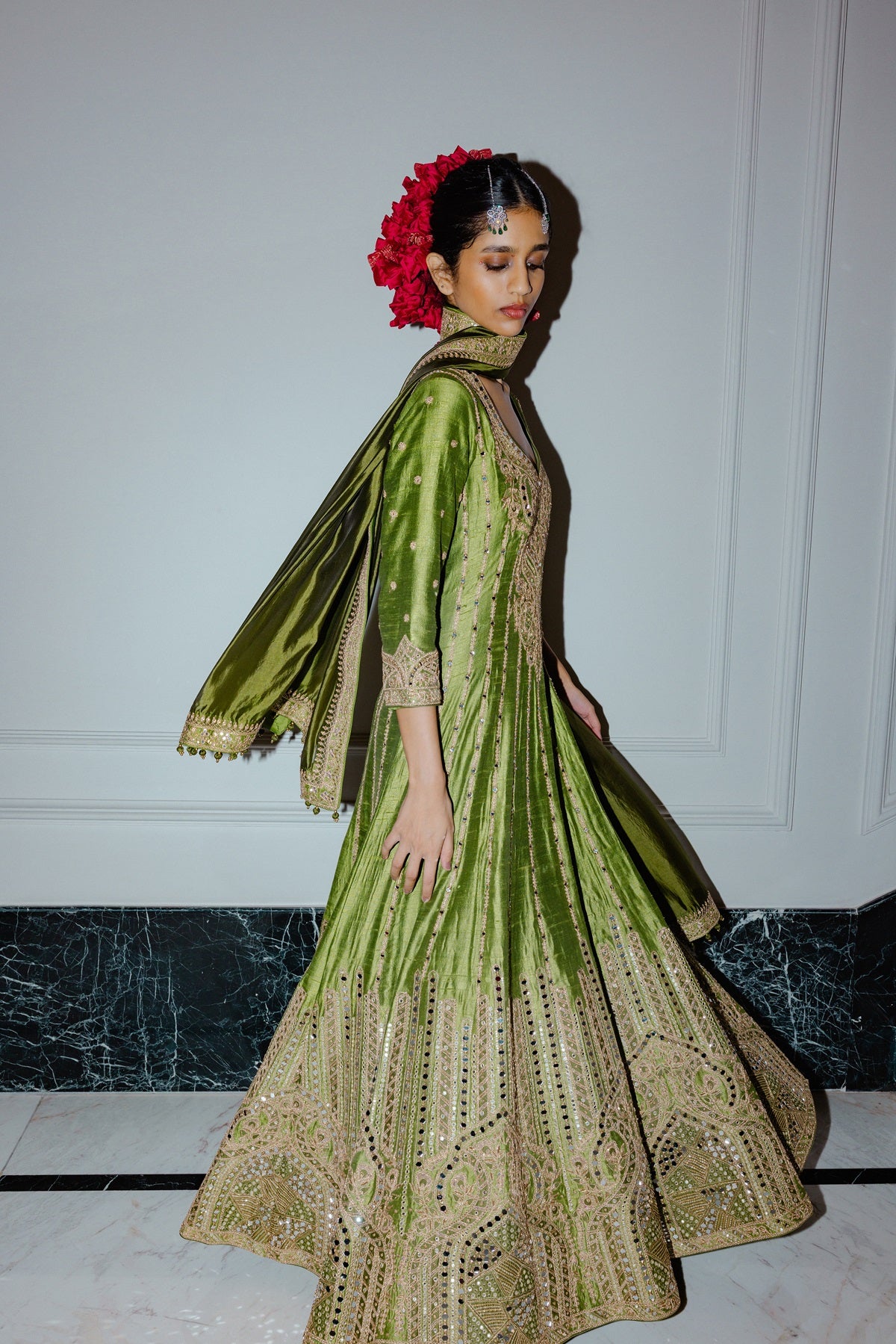 The Classic Anarkali set