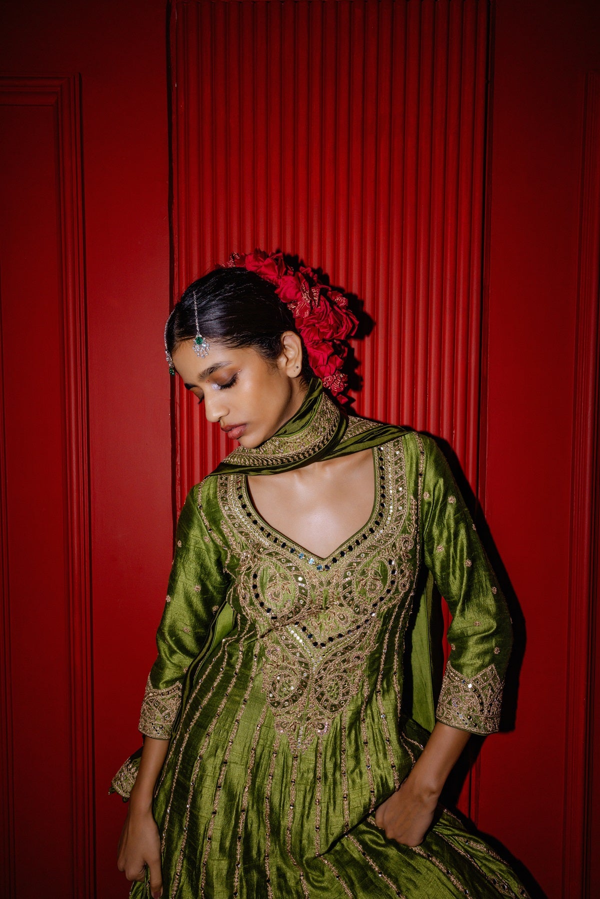 The Classic Anarkali set