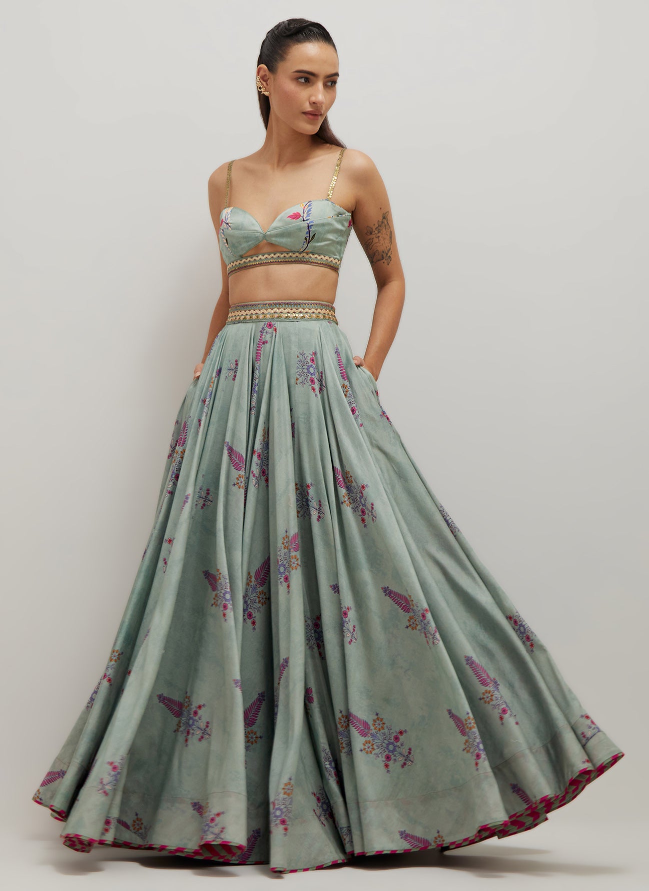 Moh koti Lehenga Set