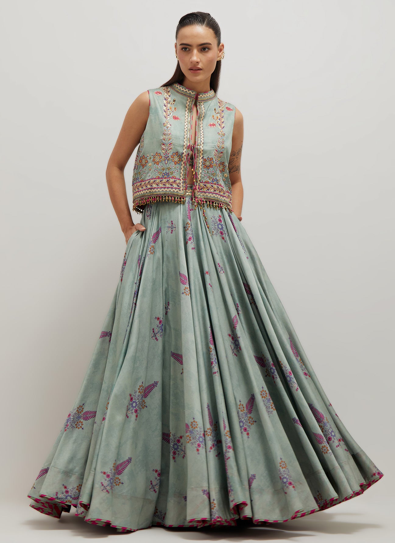 Moh koti Lehenga Set