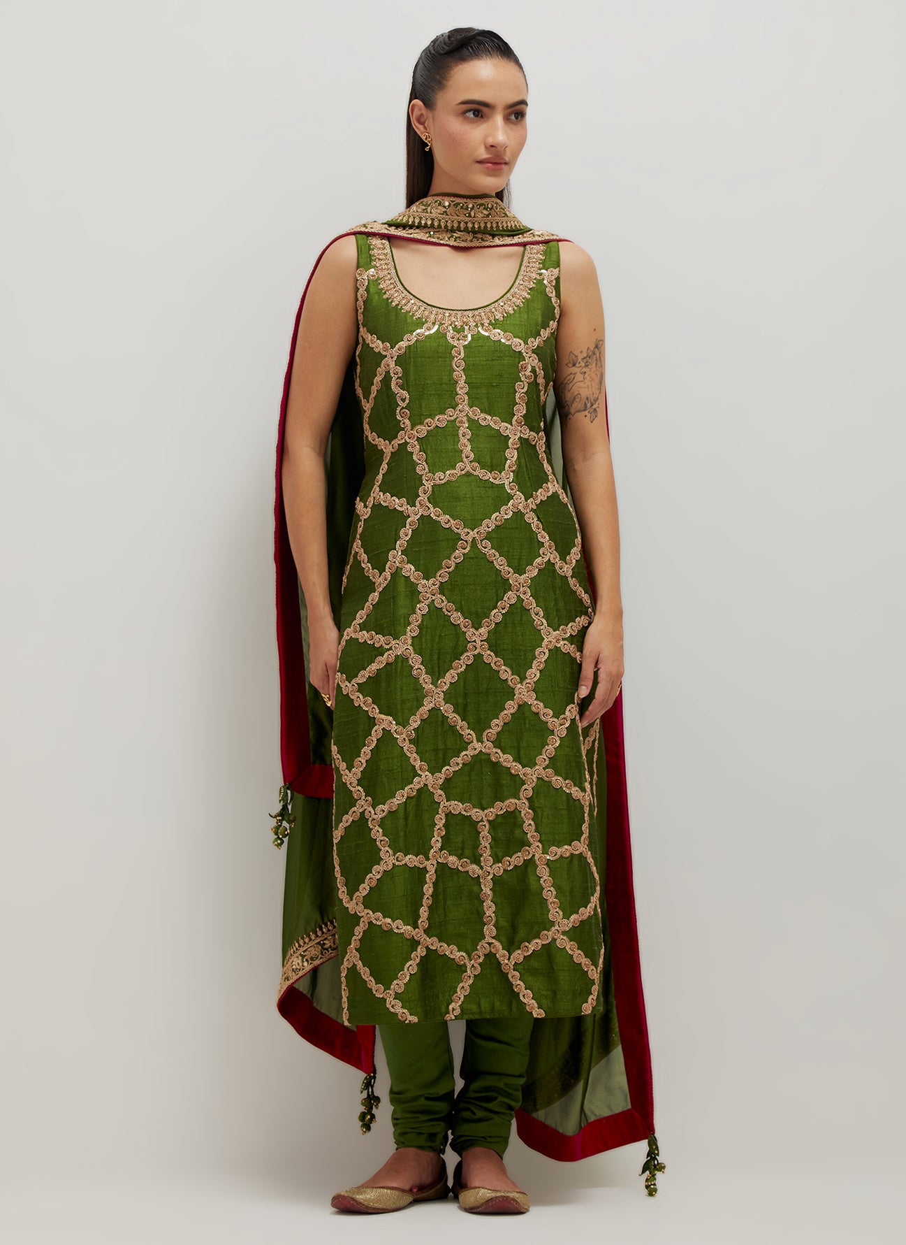 Kaccha Aam Kurta Set