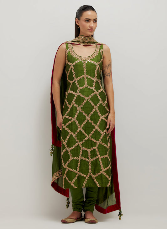 Kaccha Aam Kurta Set
