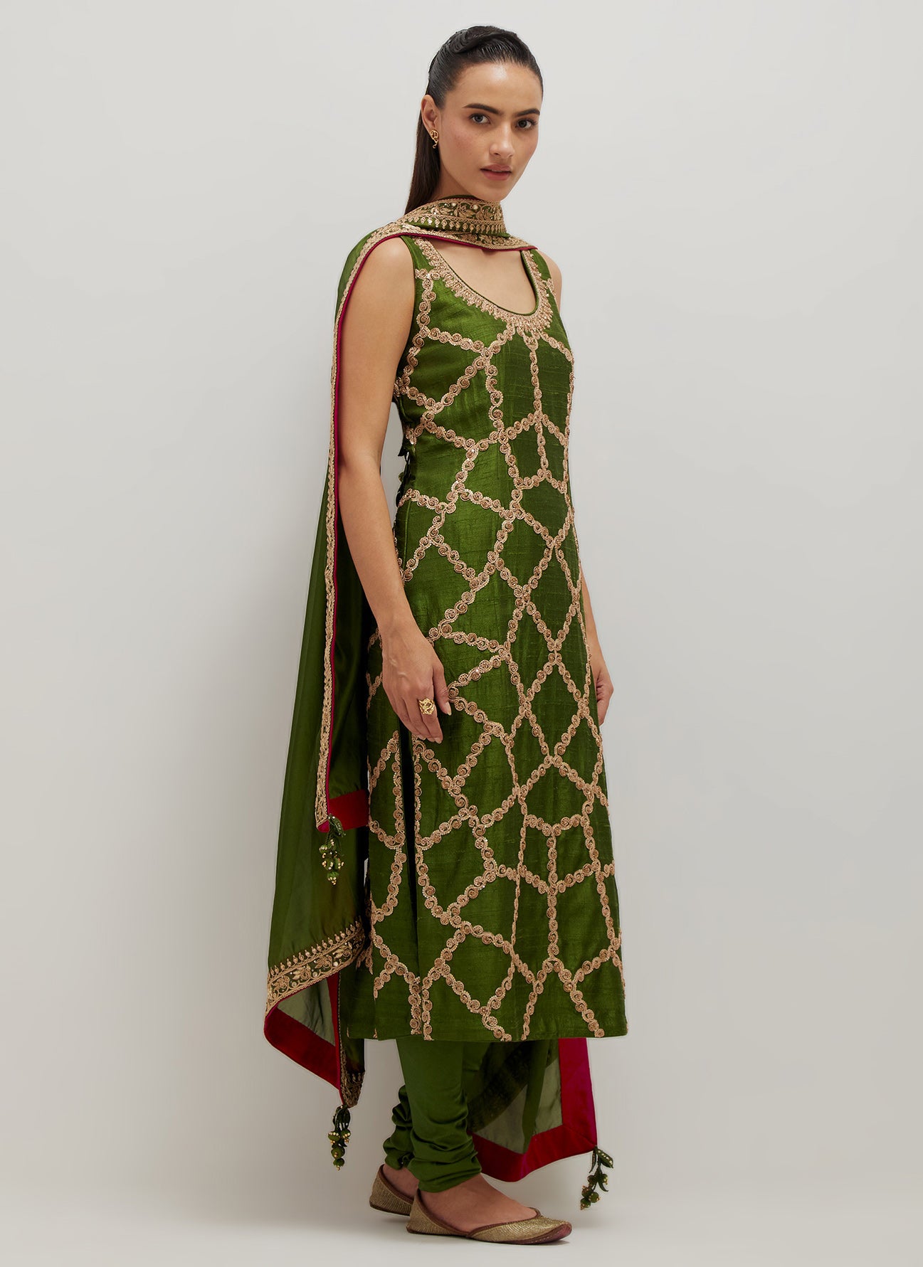 Kaccha Aam Kurta Set