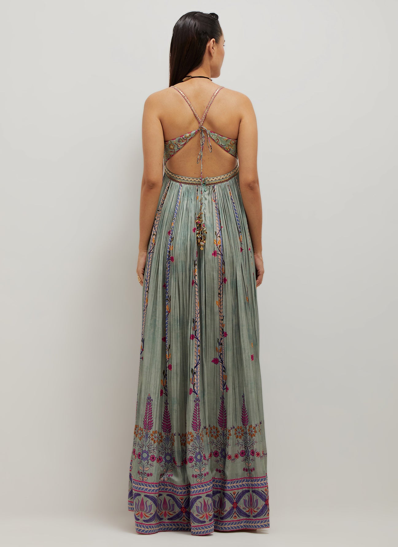 Sage Bralette Maxi Dress