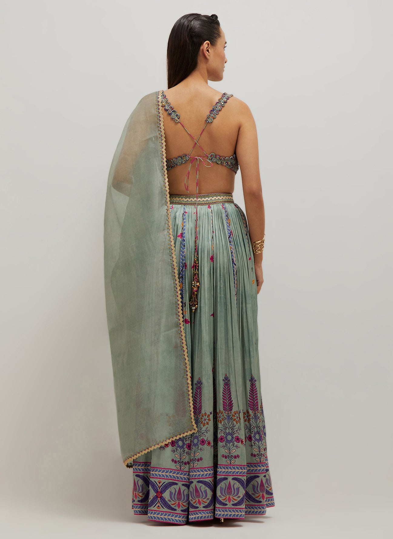 Dori Blouse Lehenga Set