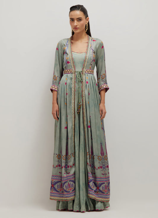 Moh Jacket Anarkali