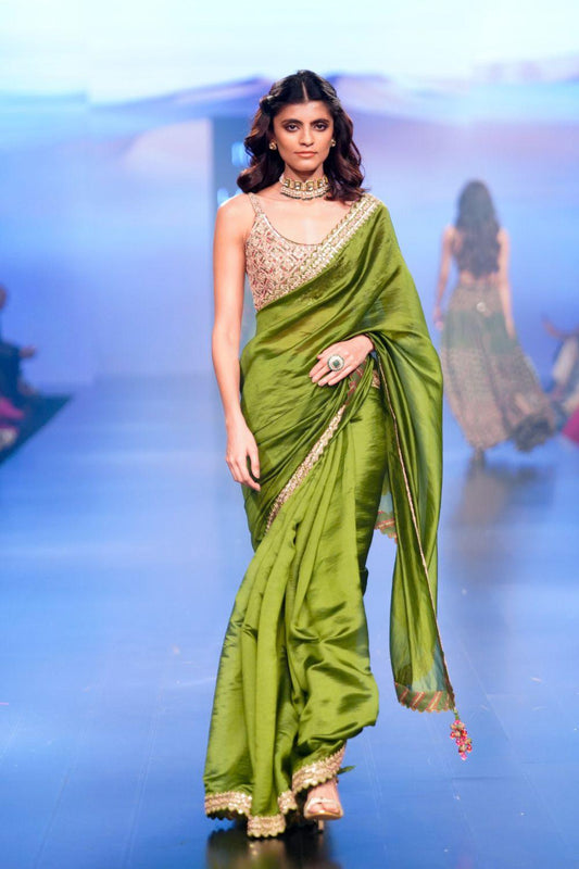 Embroidered Saree