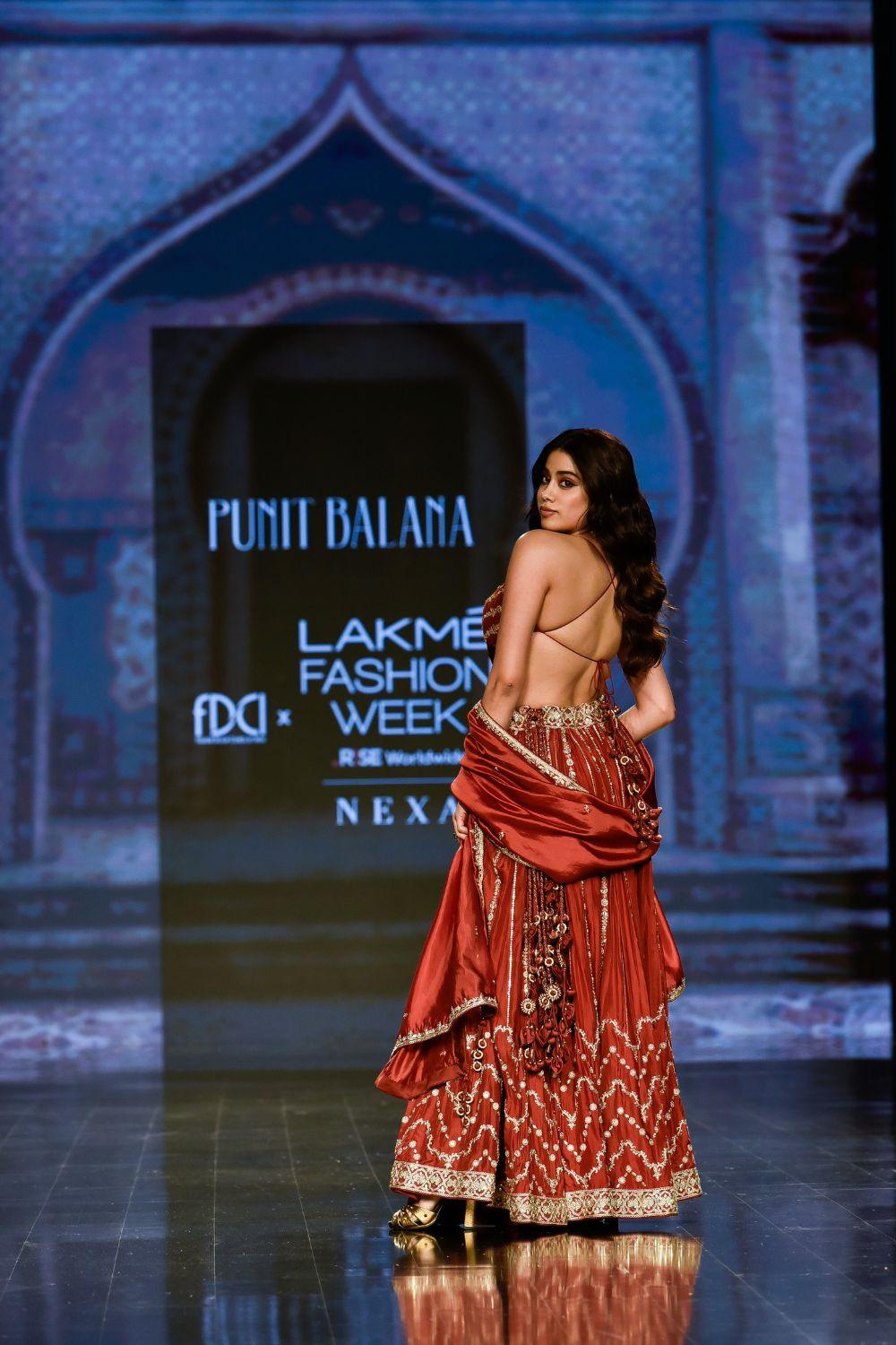 Brick Red Marodi Lehenga Set