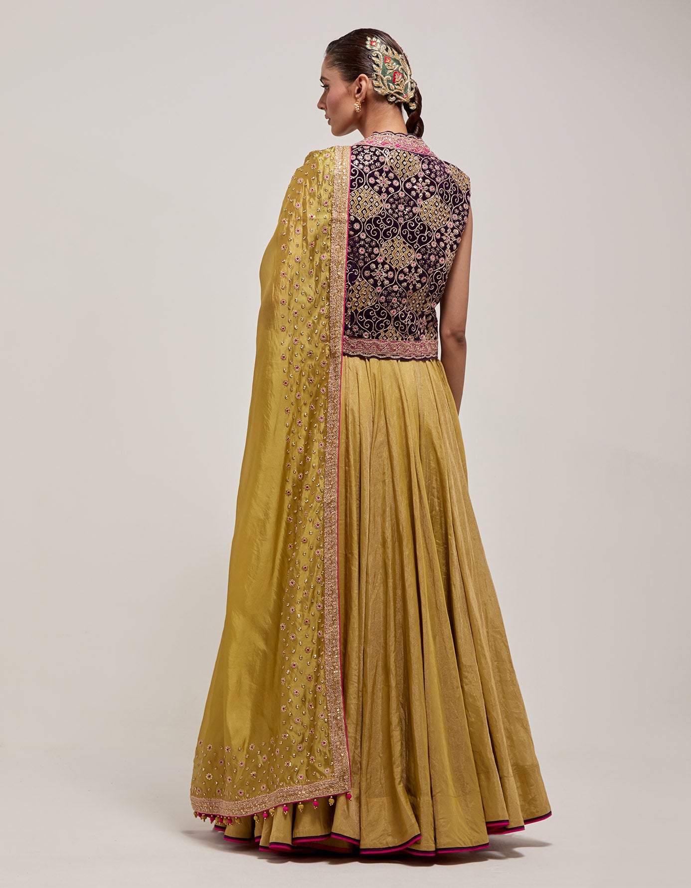 The Waistcoat Lehenga Set