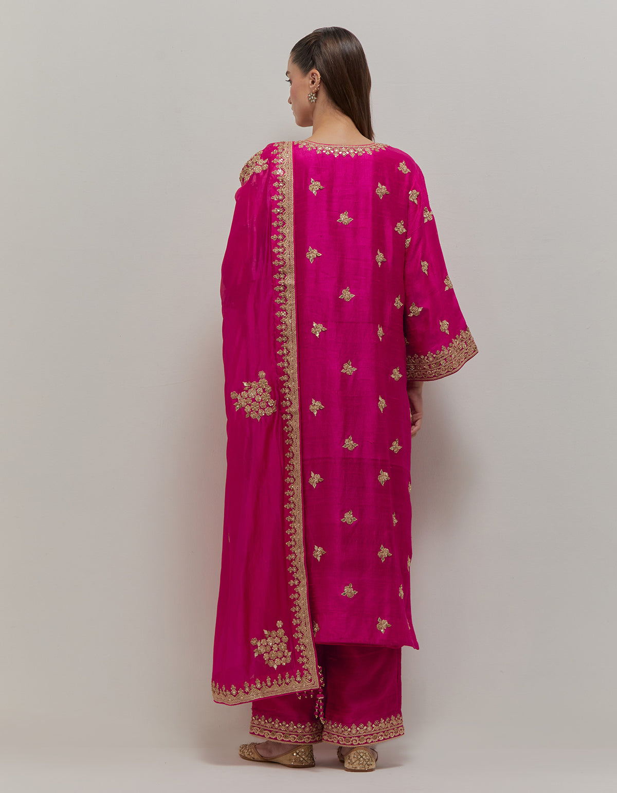 Rasberry Kurta Set